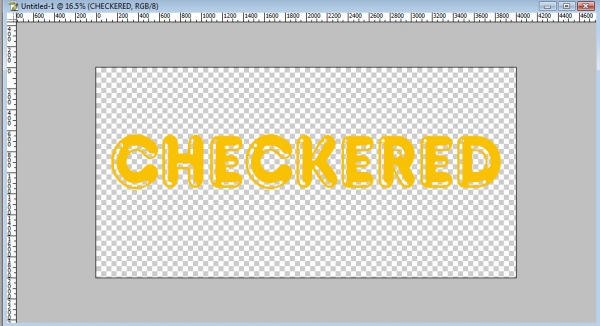 Creation of Checkered: Step 7